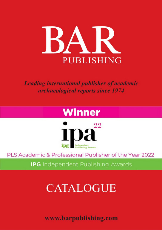 BAR Publishing Catalogue Dec 2022 cover